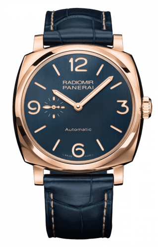 Panerai Radiomir 1940 3 Days Automatic Oro Rosso Bucherer Blue Editions