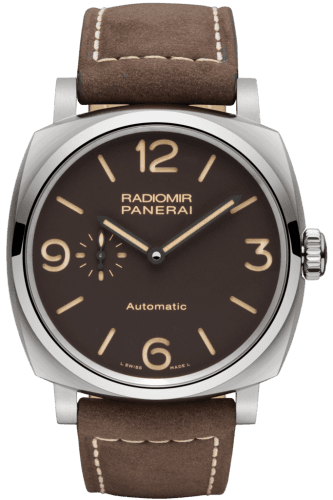 Panerai Radiomir 1940 3 Days Automatic Titanium / Brown