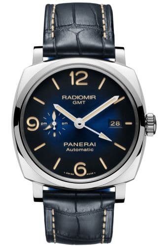 Panerai Radiomir 1940 44 3 Days Automatic GMT Stainless Steel / Blue / Mediterraneo