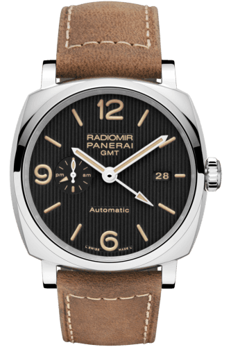 Panerai Radiomir 1940 45 3 Days GMT Automatic Stainless Steel / Black -Tuxedo