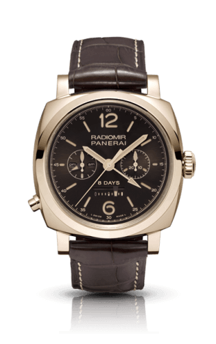 Panerai Radiomir 1940 Chrono Monopulsante Left-Handed 8 Days Oro Rosso