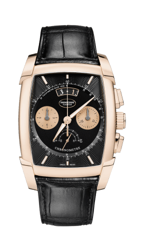 Parmigiani Fleurier Kalpa Chronor Rose Gold / Black / Alligator