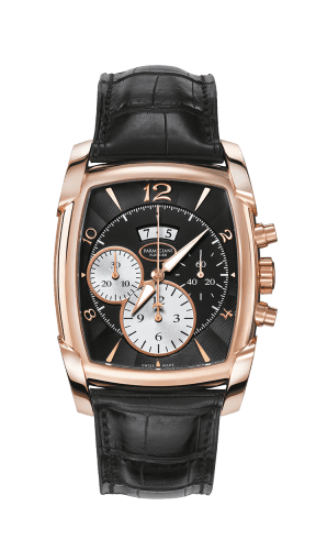 Parmigiani Fleurier Kalpagraphe Rose Gold / Black / Alligator