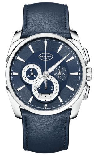 Parmigiani Fleurier Tonda Metrographe Stainless Steel / Blue Abyss / Strap