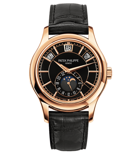 Patek Philippe Annual Calendar 5205 Rose Gold / Black