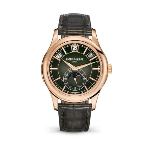 Patek Philippe Annual Calendar 5205 Rose Gold / Green