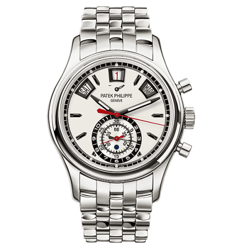 Patek Philippe Annual Calendar Chronograph 5960 Stainless Steel / Silver