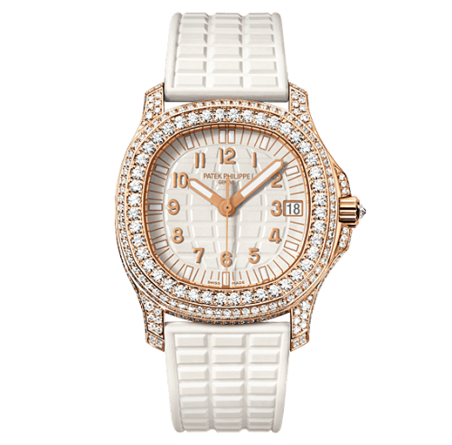 Patek Philippe Aquanaut 5069 Rose Gold White