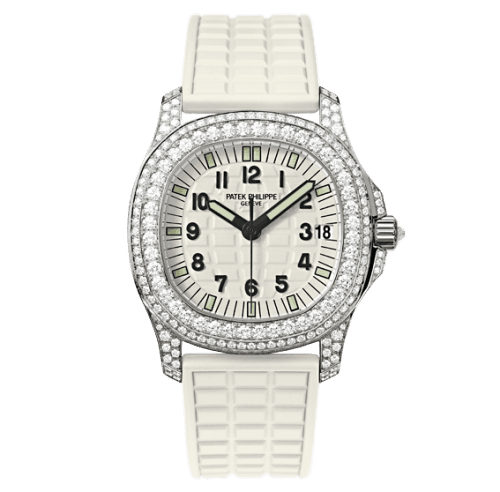 Patek Philippe Aquanaut 5069 White Gold White