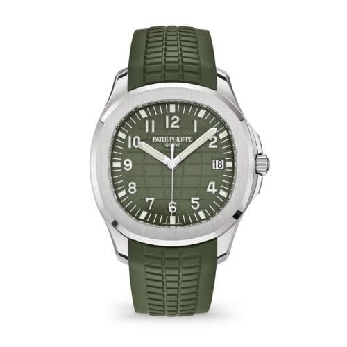 Patek Philippe Aquanaut 5168 White Gold / Green
