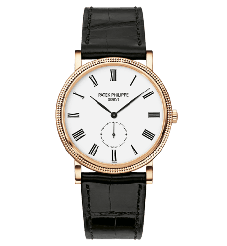 Patek Philippe Calatrava 5116 Rose Gold / White