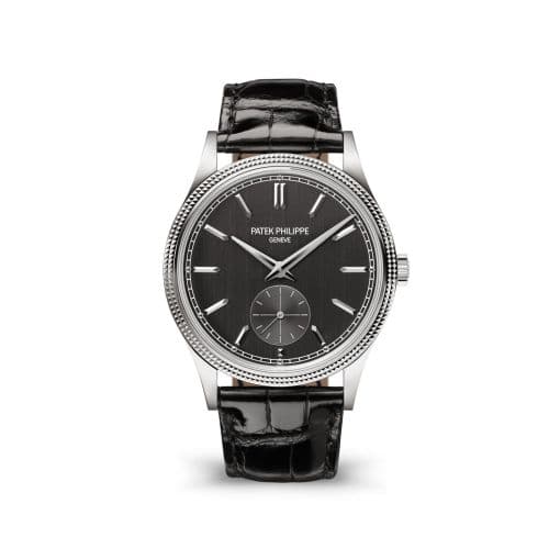 Patek Philippe Calatrava Clous de Paris White Gold / Gray