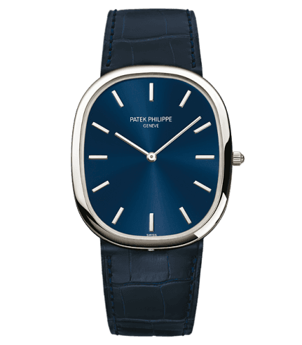 Patek Philippe Golden Ellipse 5738 Platinum / Blue