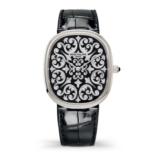 Patek Philippe Golden Ellipse 5738 Platinum / Volute