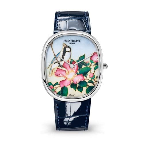 Patek Philippe Golden Ellipse 5738 White Gold / Japanese Prints
