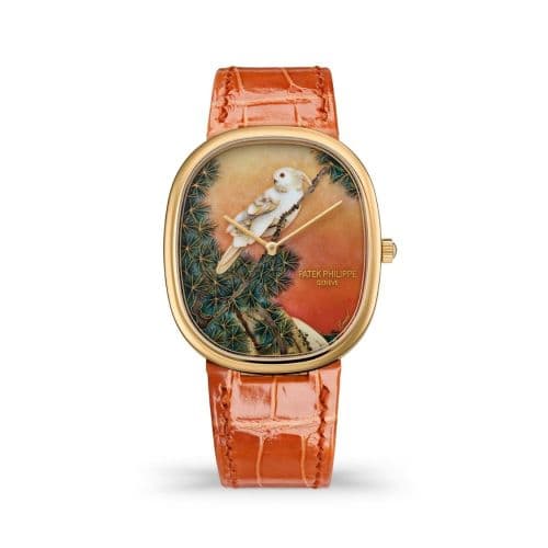Patek Philippe Golden Ellipse 5738 Yellow-Crested Cockatoo