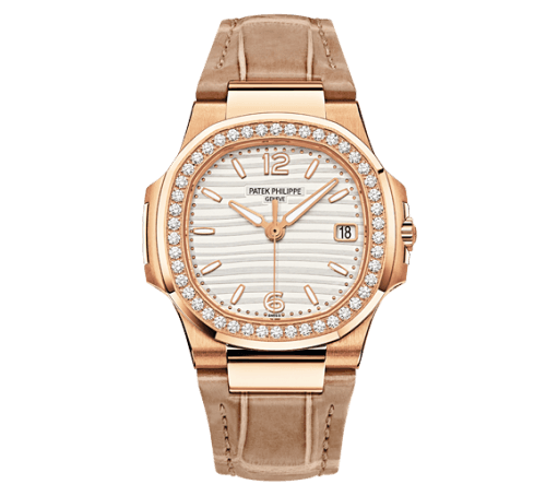 Patek Philippe Nautilus 7010 Rose Gold / White