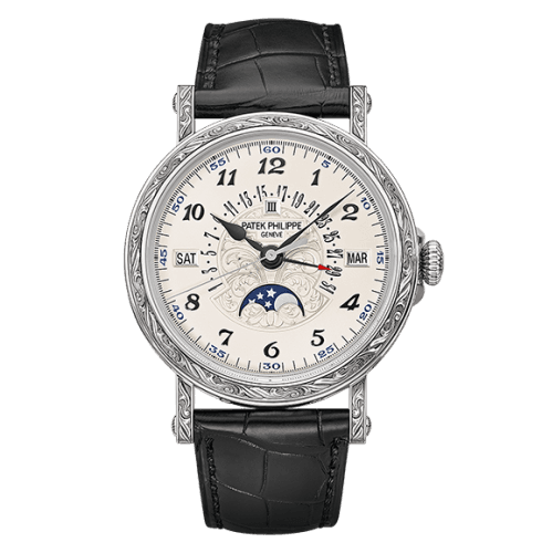 Patek Philippe Perpetual Calendar 5160 White Gold / Silver