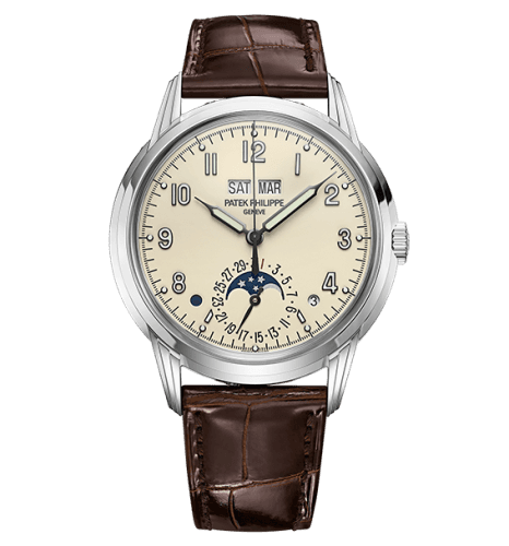 Patek Philippe Perpetual Calendar 5320 White Gold / Cream