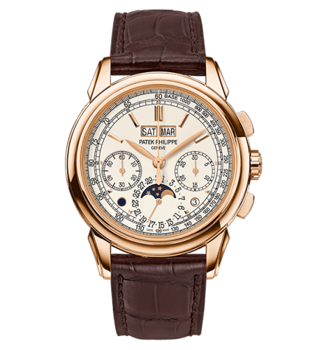 Patek Philippe Perpetual Calendar Chronograph 5270 Rose Gold / Silver