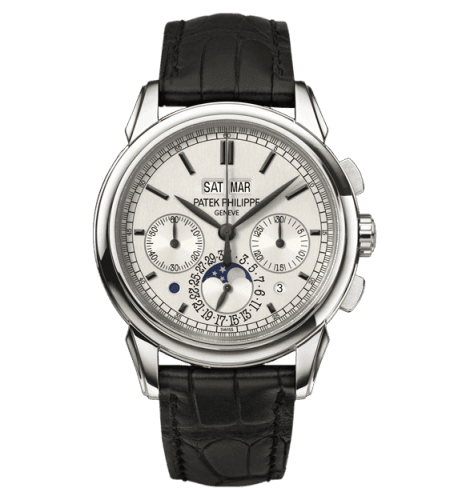 Patek Philippe Perpetual Calendar Chronograph 5270 White Gold / Silver