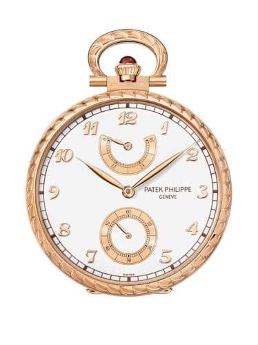 Patek Philippe Pocket Watch Lepine Power Reserve Rose Gold / Lateen Sails