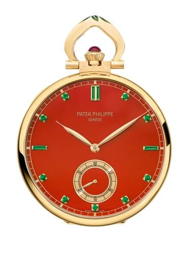 Patek Philippe Pocket Watch Lepine Yellow Gold / Tudor Rose
