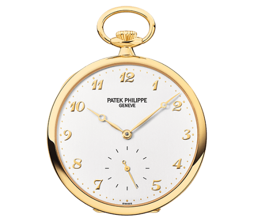 Patek Philippe Pocket Watch Lepine Yellow Gold / White