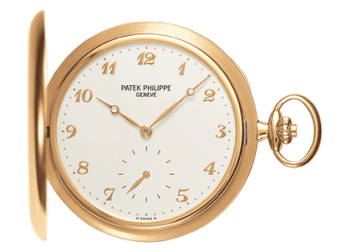 Patek Philippe Pocket Watch Savonette Yellow Gold / Silver