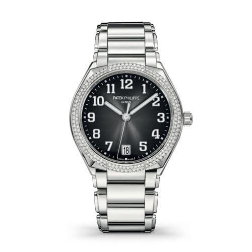 Patek Philippe Twenty-4 Automatic Stainless Steel / Diamond / Black