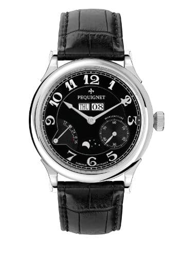 Pequignet Paris Royal Moonphase Black