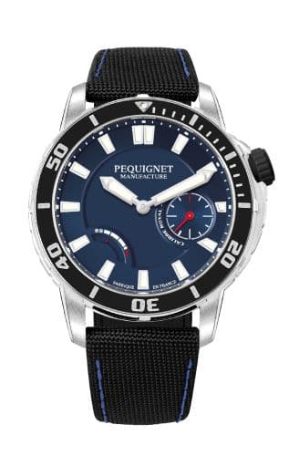 Pequignet Royale 300 Blue-Black / Canvas