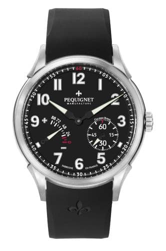 Pequignet Royale Titane Black / Rubber