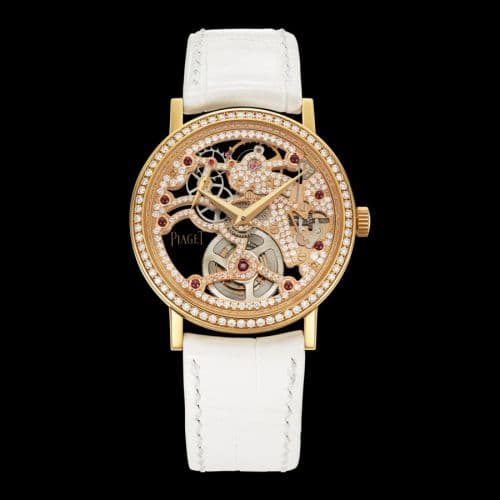 Piaget Altiplano Skeleton 34 Pink Gold Diamond