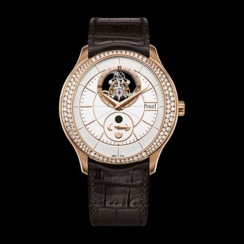 Piaget Gouverneur Tourbillon Moonphase Pink Gold Diamond
