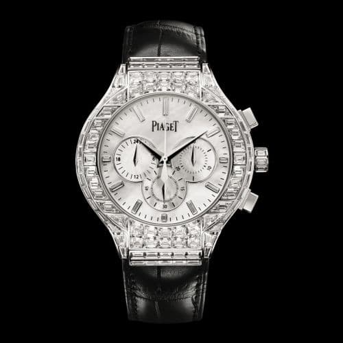 Piaget Polo 44 Chronograph White Gold Diamond