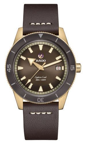Rado HyperChrome Captain Cook 42 Bronze / Brown