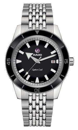 Rado HyperChrome Captain Cook 42 Stainless Steel / Black / Bracelet