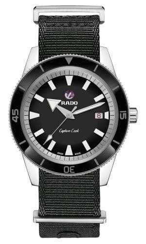 Rado HyperChrome Captain Cook 42 Stainless Steel / Black