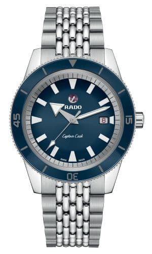 Rado HyperChrome Captain Cook 42 Stainless Steel / Blue / Bracelet