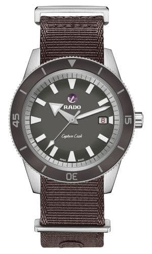 Rado HyperChrome Captain Cook 42 Stainless Steel / Grey