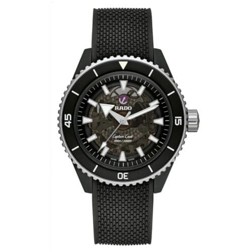 Rado HyperChrome Captain Cook 43 Ceramic / Black