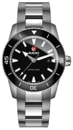 Rado HyperChrome Captain Cook 45 Titanium / Black / Bracelet