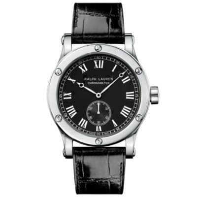 Ralph Lauren Sporting 39mm Chronometer Steel / Black