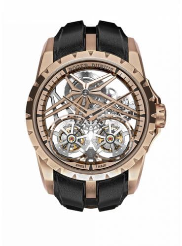 Roger Dubuis Excalibur Double Flying Tourbillon Rose Gold / Pink