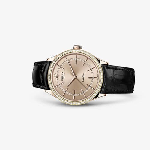 Rolex Cellini Time Everose Diamond Pink