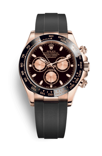 Rolex Cosmograph Daytona Everose / Cerachrom / Black / Oysterflex