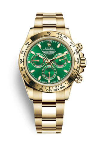 Rolex Cosmograph Daytona Yellow Gold / Green