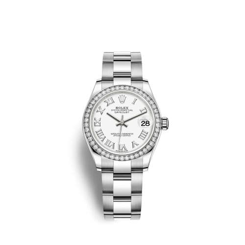 Rolex Datejust 31 Stainless Steel Diamond / Oyster / White - Roman