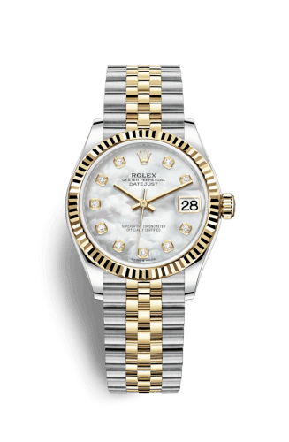 Rolex Datejust 31 Stainless Steel / Yellow Gold / Fluted / MOP / Jubilee
